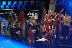 Siegerehrung der Cosplayer bei der ESL One Hamburg 2017