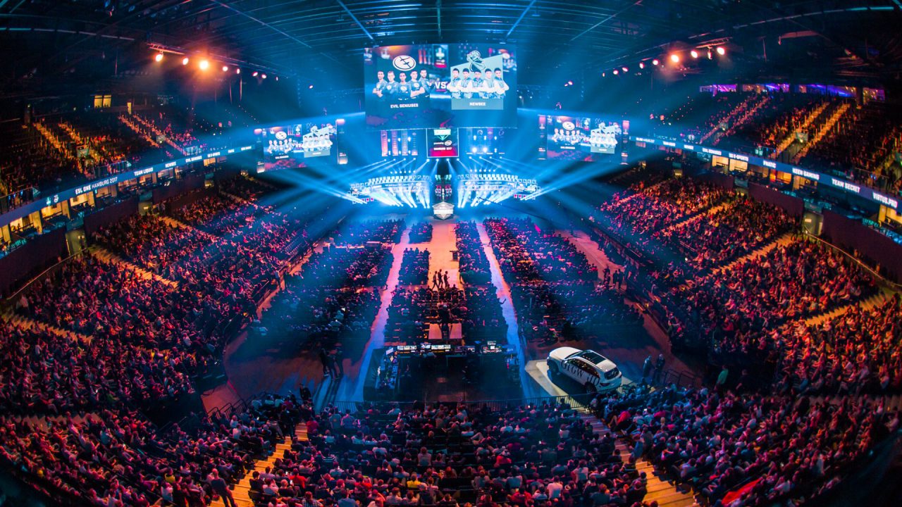 Arena der ESL One Hamburg 2017 - eSport